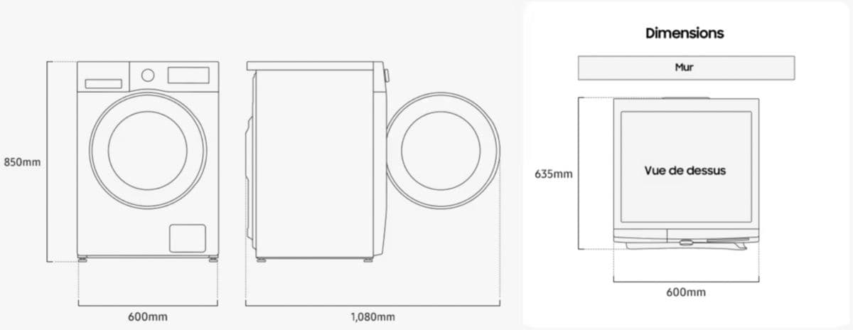 Samsung EcoBubble WW90TP04DSH 4